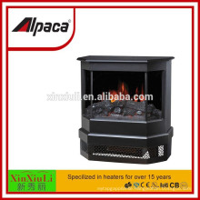 hot sale three face flame fireplace heater